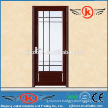 JK-AW9013 luxury residential aluminium frame frosted glass bathroom door